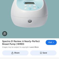 S 1 Breast Pump New