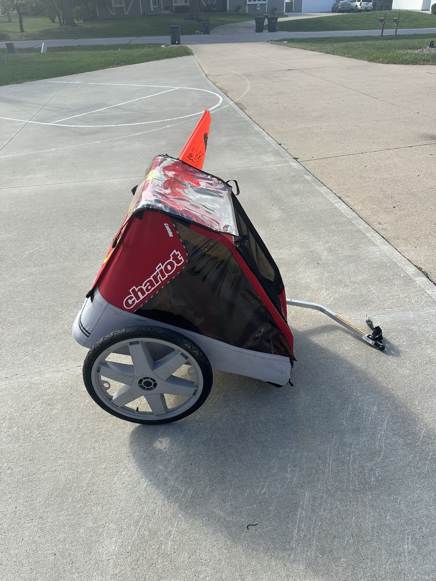 Chariot Caddy Bike Trailer – Seats 2 Kids, Great Condition!