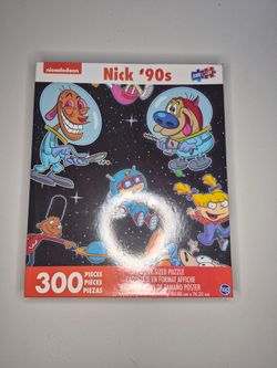 Nick's 90's Space - 300 Piece Jigsaw Puzzle by Surelox