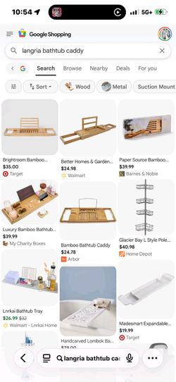Bath tub caddy