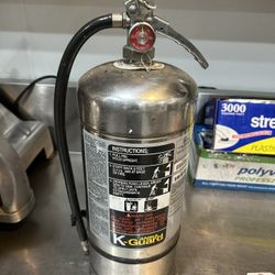 K Class Fire Extinguisher 