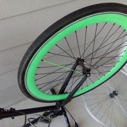 Mint Condition Green Bike