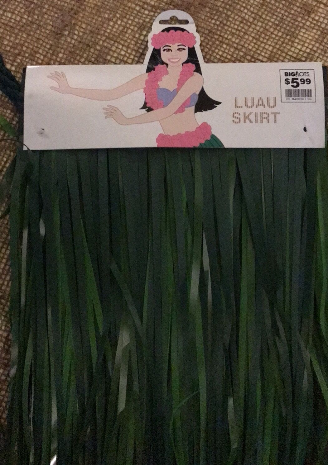 Faux Coconut Top & Faux Grass Skirt 🌺