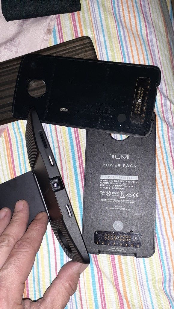 Moto Phone Accessories. Moto Projector, Moto Trumi Power Pack, JBL Soundboost.