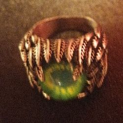 Men's Dragon Eye Ring