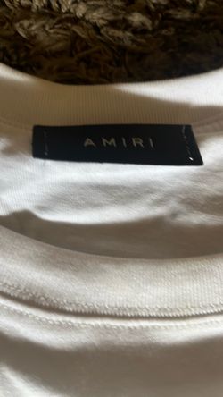 Black and white Amiri shirt