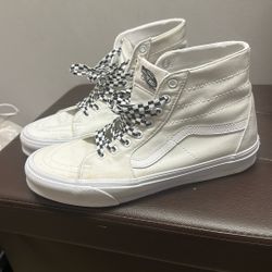 White Vans Fairly New 