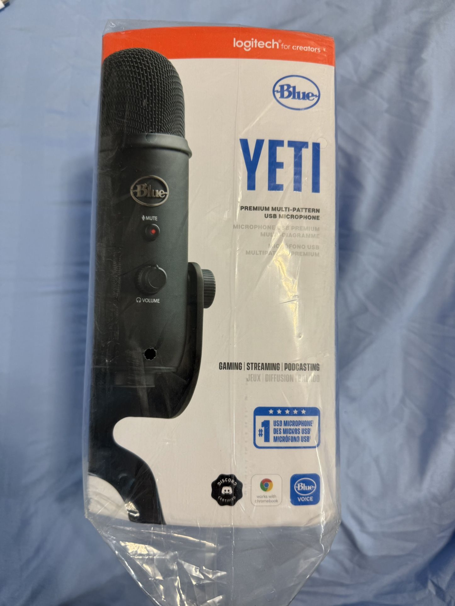 Logitech Yeti Mic Brand New Sealed Never Opened