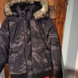 Ambercrombie & Fitch Snorkal Bomber Winter Coat