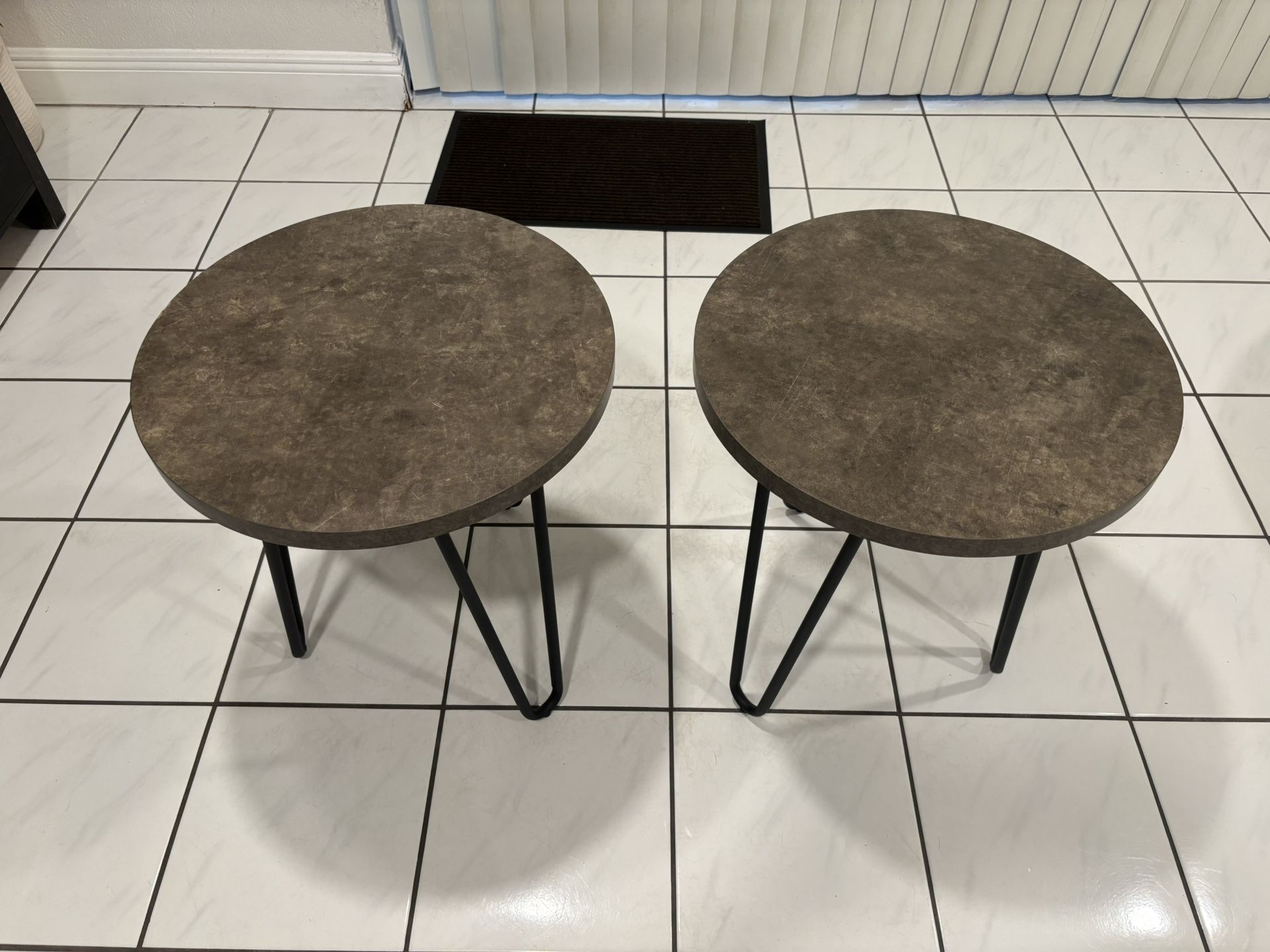 Two End Tables