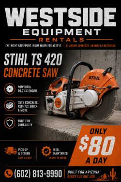 Stihl Concrete cutter
