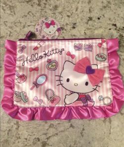 Hello Kitty Girly Cosmetic Pouch 