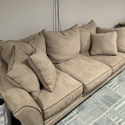 Raymour And Flanigan Couch With Ottoman 