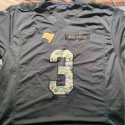 Russell Wilson Salute To Service NFL Jersey 