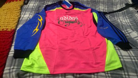New Adidas Originals Spiders Goalkeeper Loose Jersey Shirt Men's Size 2x