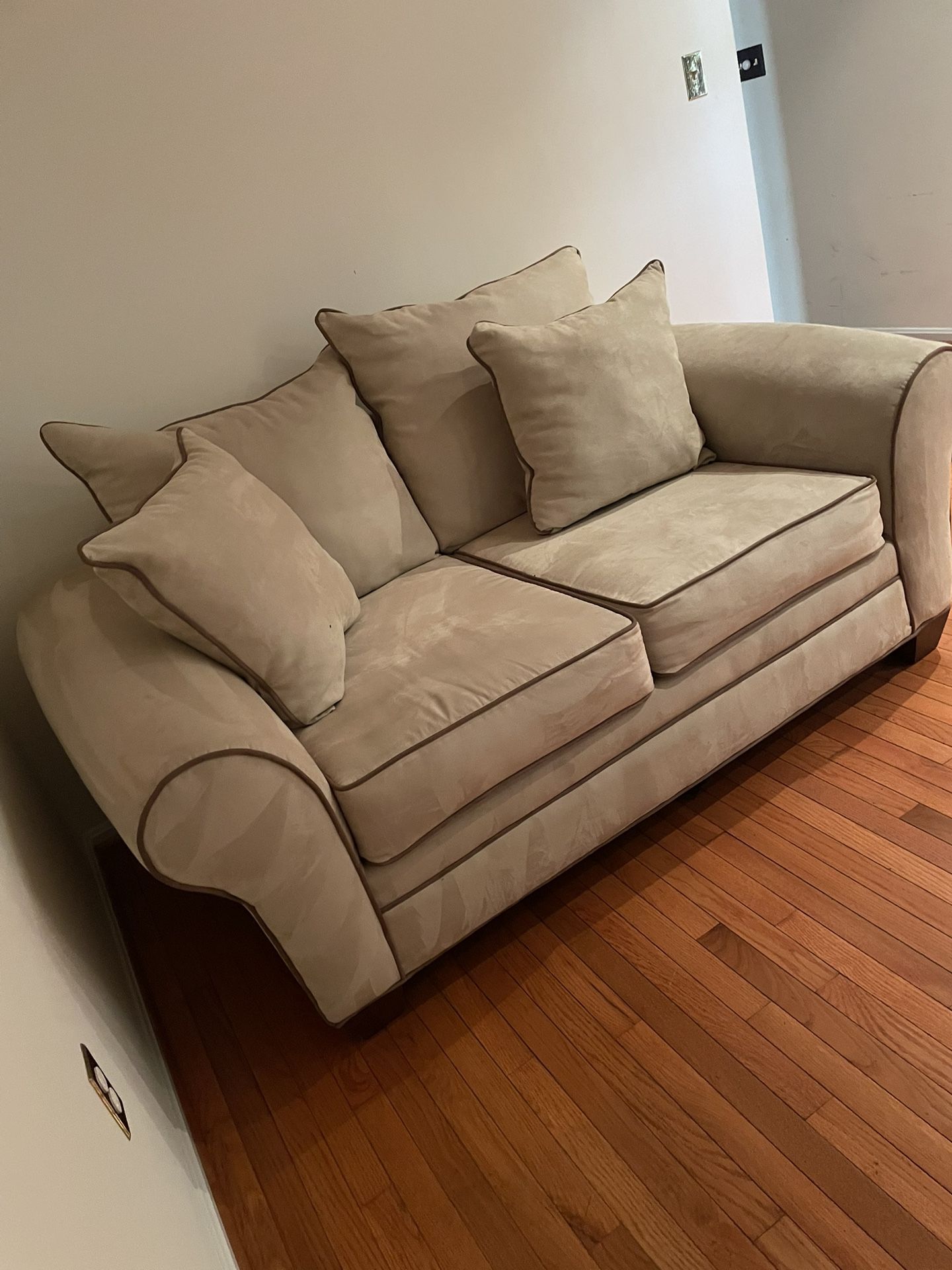 Suede Couch (Medium)