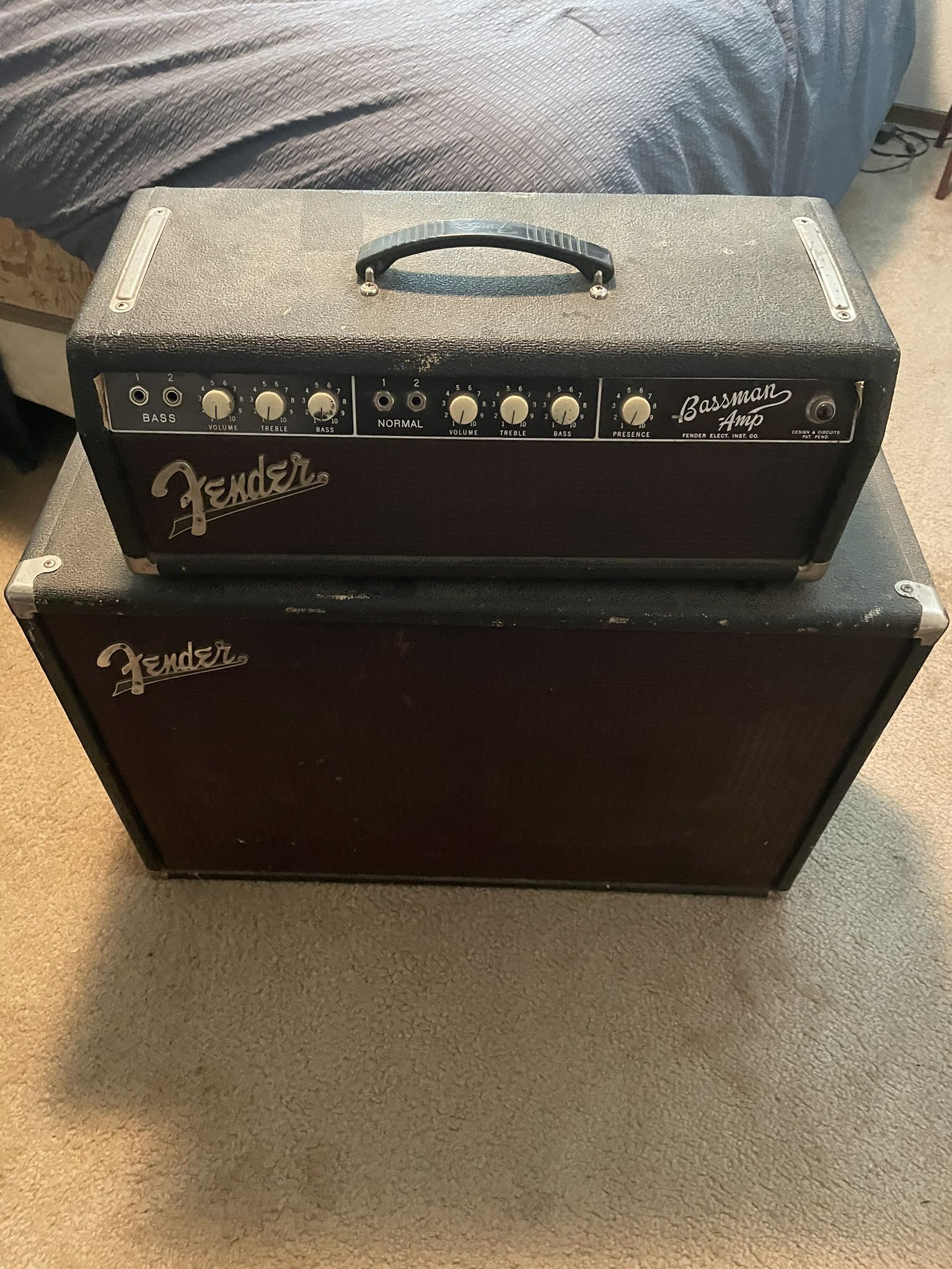 Early ‘60’s Fender Bassman Amp