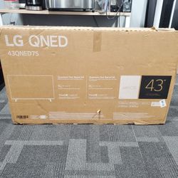 LG 43" QNED MINILED 4K WEB OS THIN QAI FANTASTIC PICTURE  QUALITY GUARANTEED  NEW IN BOX