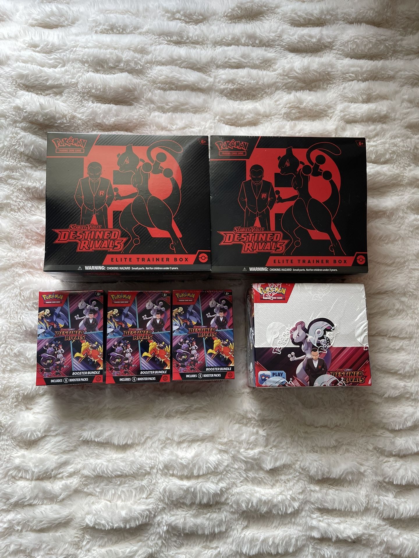2025 Pokémon Scarlet & Violet Destined Rivals (LOT) NEW
