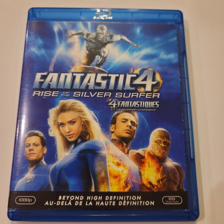 $5 BLU RAY /DVD COMBO PACK FANTASTIC 4: RISE OF THE SILVER SURFER $5