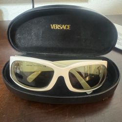 Versace White Glasses 