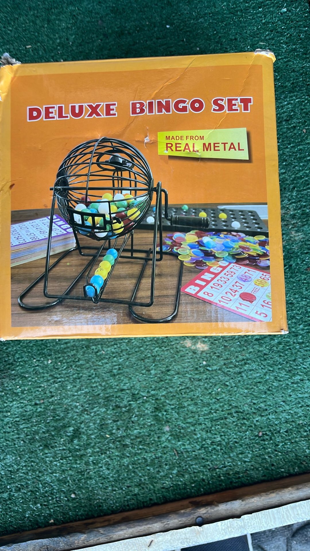Deluxe bingo set New Never Used