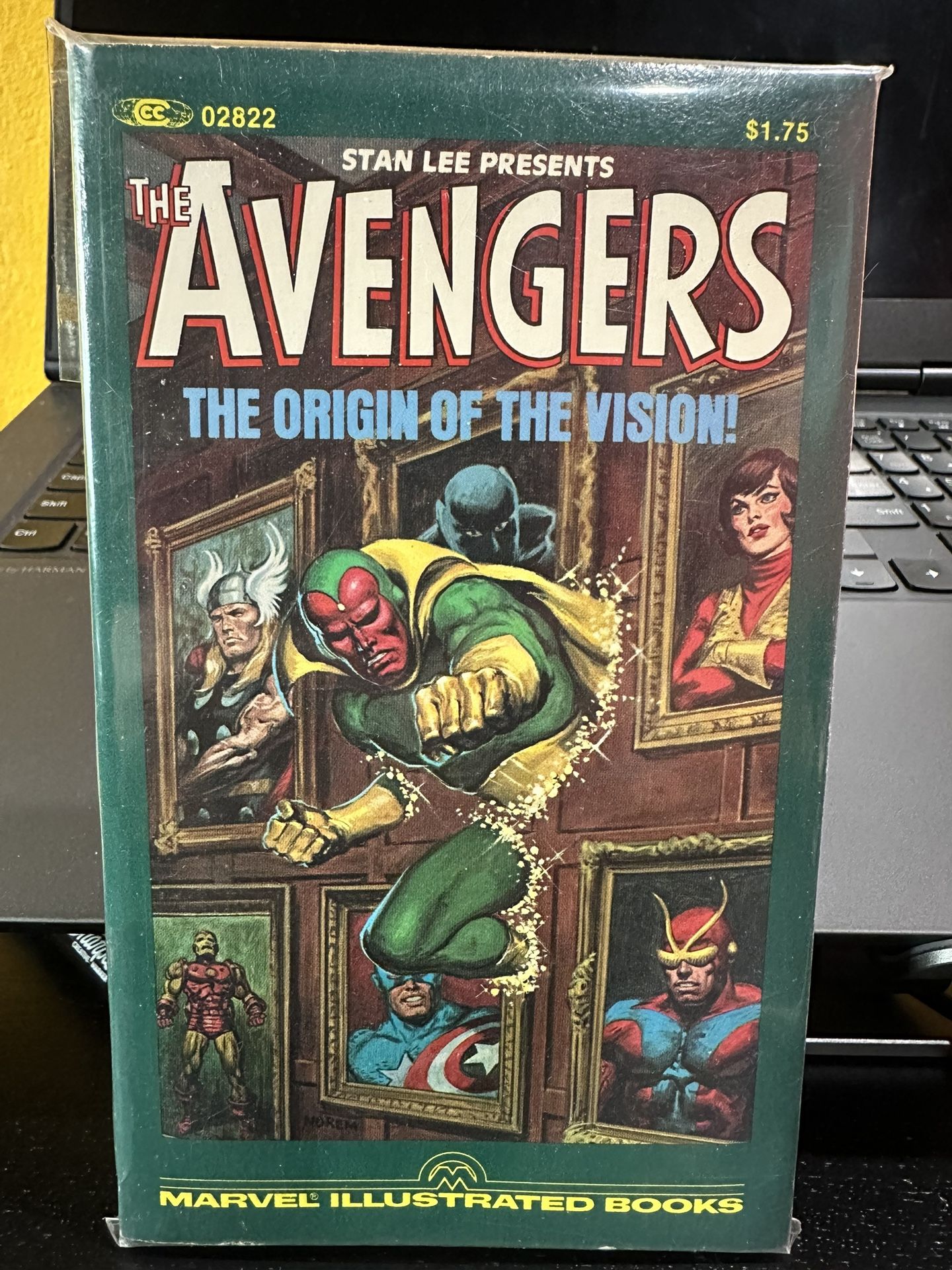 Vintage Marvel Book The Avengers