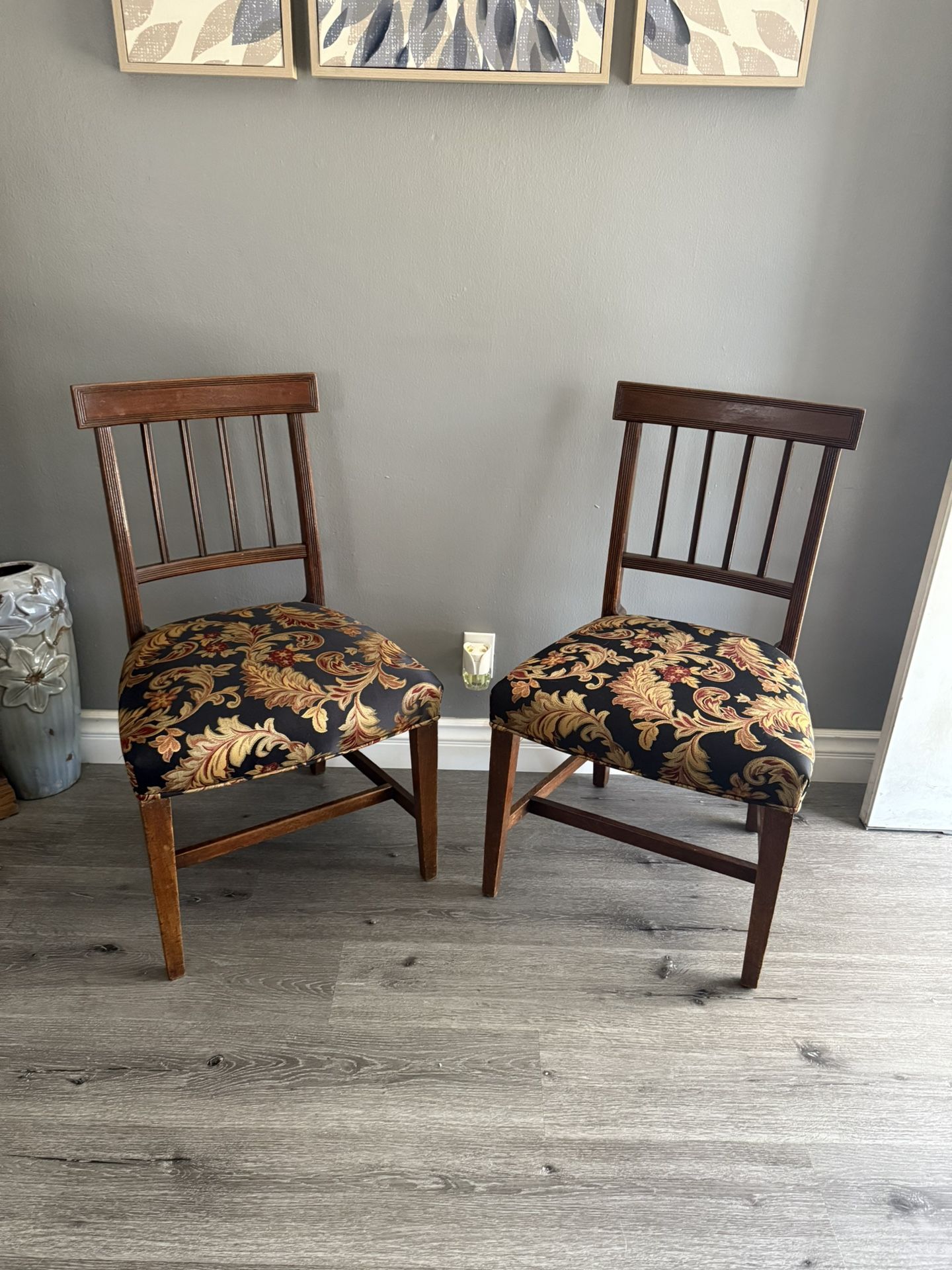 2 Set Of Antique Chairs