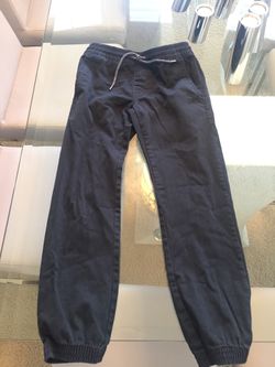 Volcom Khaki Drawstring Joggers Size 8Y