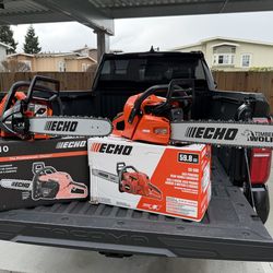ECHO Chainsaws 18” & 20” – CS-4510 / CS-590 Timber Wolf – Nuevas