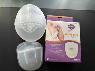 Brand New Milkies Milk-Saver Breast Milk Collector Storage Never Used