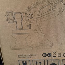 Pro Stormer Paint Sprayer Model Q1P-WYT27-800 600w New In Box