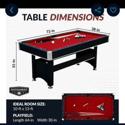 Pool Table 600.00