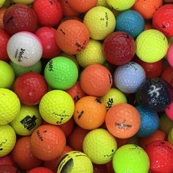 Gloss Color Golf Balls .30 Cents Each Ball