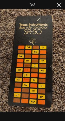 Texas instruments SR-50 - vintage calculator
