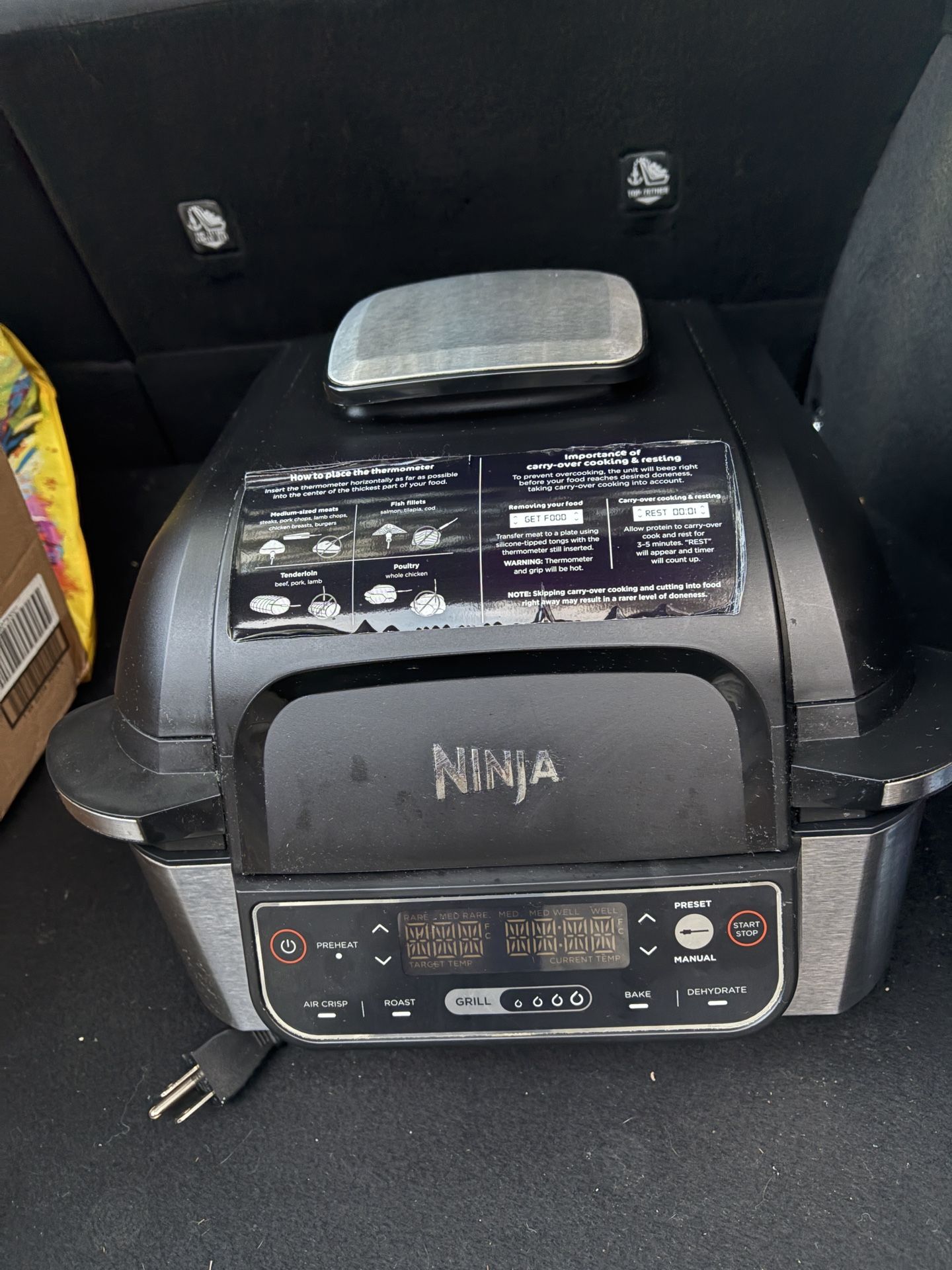 6 in  One AIr Fryer. Great https://offerup.co/faYXKzQFnY?$deeplink_path=/redirect/ And Silver.