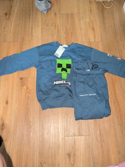 Minecraft sweater and Joggers