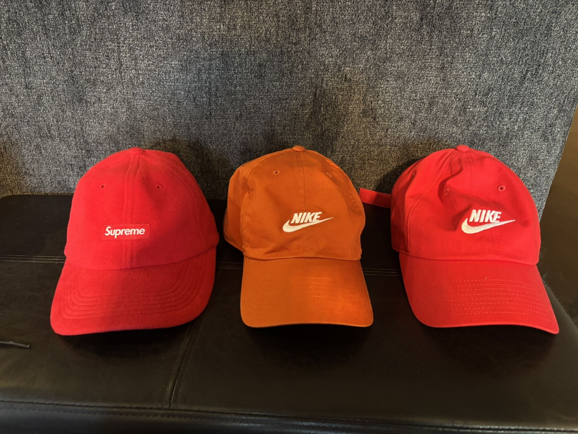 Supreme/Nike hats (sz M/L)