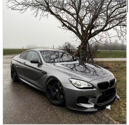 For BMW 6 Series F06 F12 F13 M6 Carbon Fiber Front Bumper Lip Spoiler Splitters