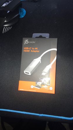 j5create usb-c to 4k hdmi adapter