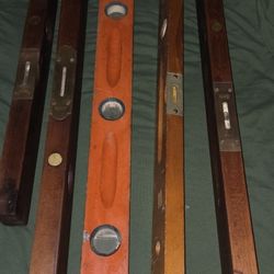 Vintage Stanley Level Collection – 1890s to 1960s (5 total)