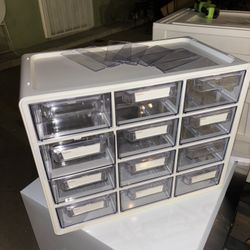 Plastic Storage Drawer Organizer Compartment 