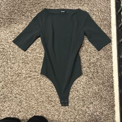 Green Top, Body Suit (XS) 