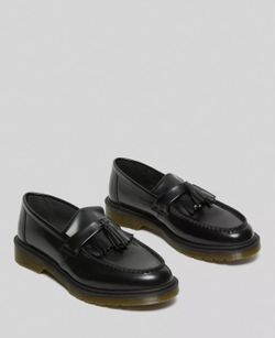 Dr. Martin Adrian Tassel Loafers Black