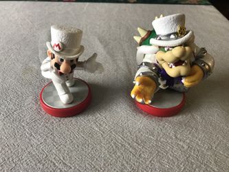 Super Mario Odyssey White Tuxedo Wedding Mario Amiibo Nintendo Switch 3DS  WiiU