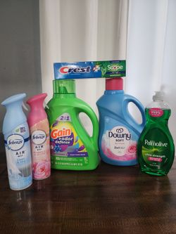 Gain Downy Febreze Crest