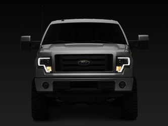 NEW Raxiom Projector Headlights with LED Accent F150 2013-2014