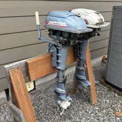 Evinrude Outboard Motor Folding Boat Motor 3HP
