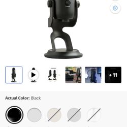 Blue broadcast Microphone 