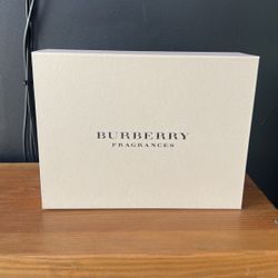 Designer Gift Box Burberry